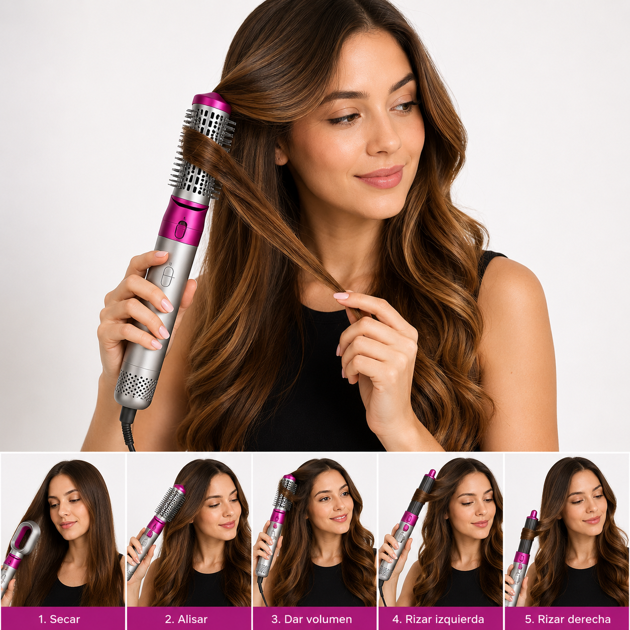 CEPILLO SECADOR 5 EN 1